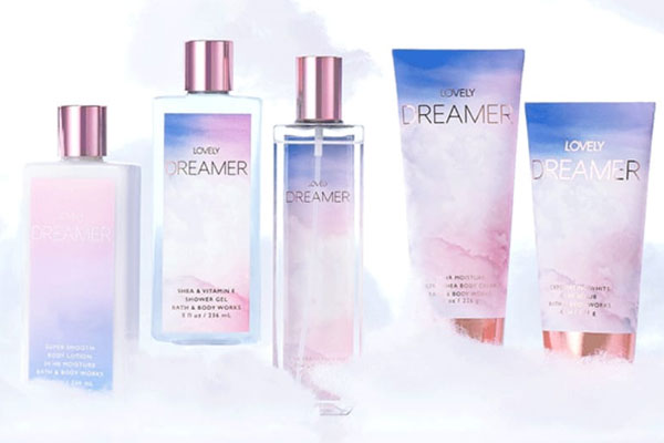 Bath & Body Works Lovely Dreamer fragrance collection - The