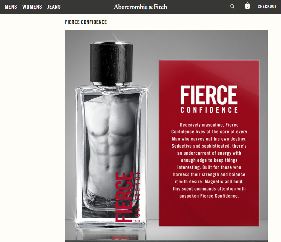 Abercrombie & Fitch Fierce Confidence cologne new aromatic fragrance men