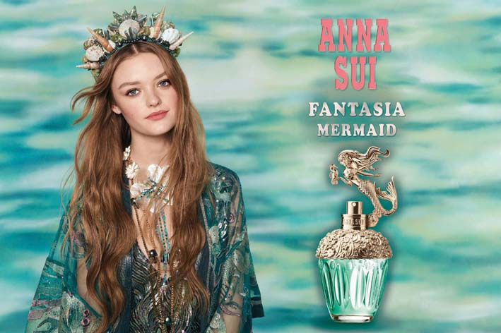 Anna Sui Fantasia Mermaid Perfume Ad