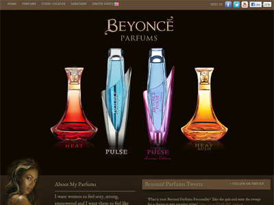 Beyonce Pulse Summer website
