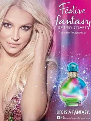 Festive Fantasy ad Britney Spears