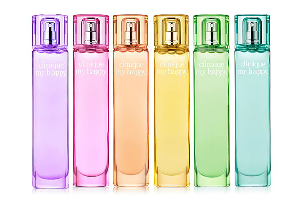 maandag Mondwater slaaf Clinique My Happy Clinique My Happy perfume collection six new scents