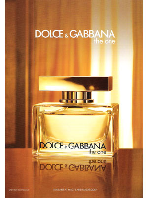 dolce and gabbana the one advert