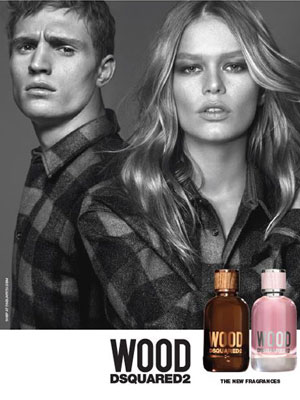Dsquared2 Wood for Her and Him Ad