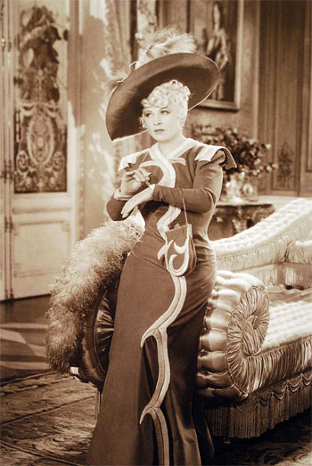 Mae West in 'Every Day's A Holiday' 1937, costume by Elsa Schiaparelli