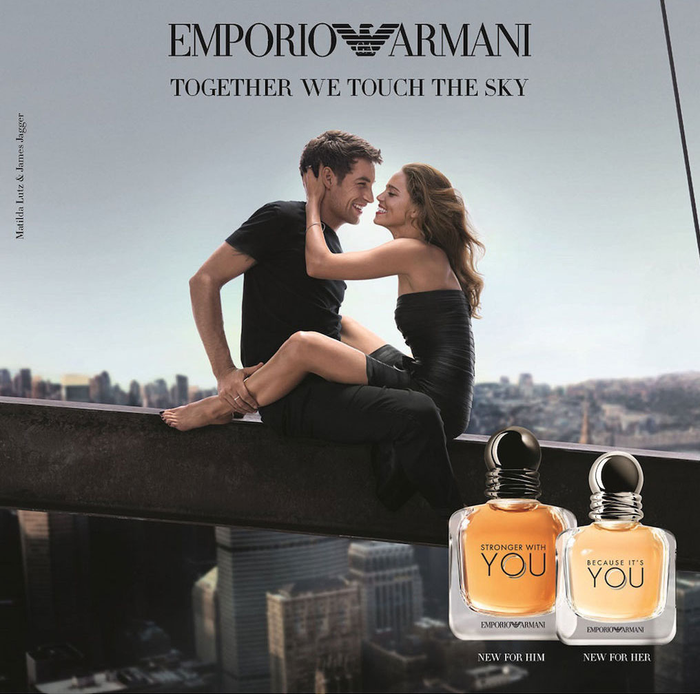 armani because is you