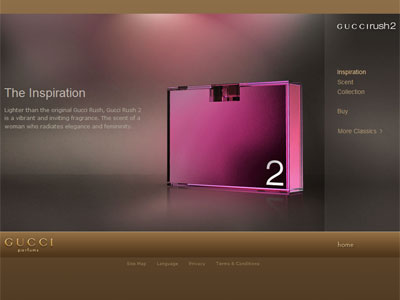 Gucci Rush 2 website