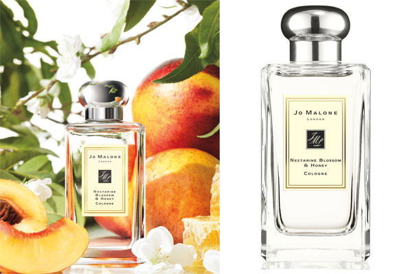 Jo Malone Nectarine Blossom & Honey fruity perfume guide to scents