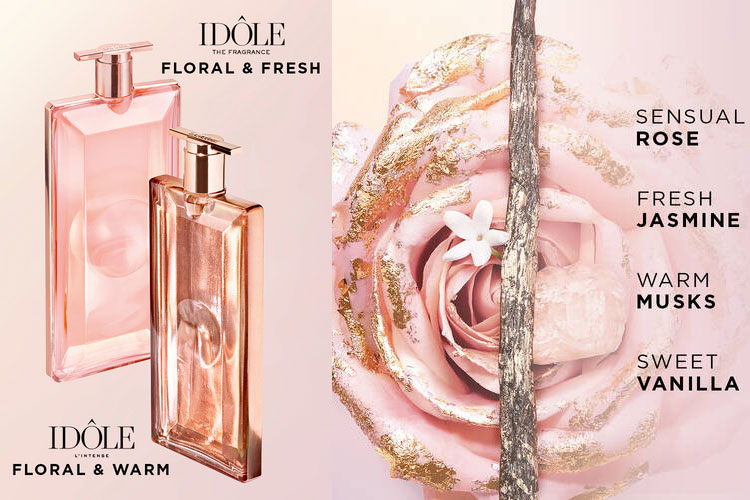 Lancome Idole L'Intense floral perfume 