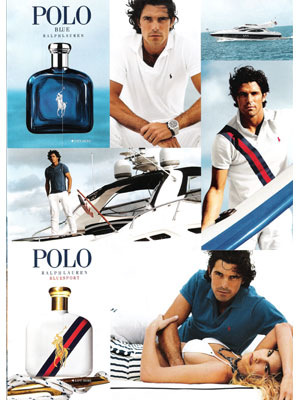 Ralph Lauren Polo Blue Sport fragrances