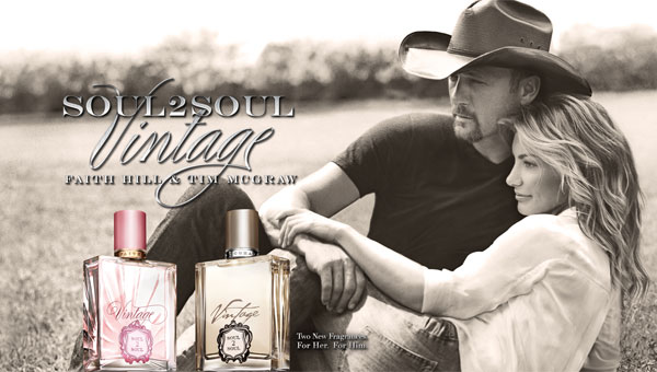 Faith Hill and Tim McGraw Soul2Soul Vintage fragrance