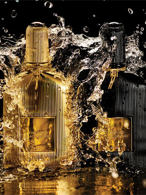 Tom Ford Black Orchid Parfum ads