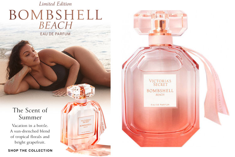 Victoria's Secret Bombshell Beach new fruity floral perfume guide