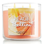 Bath and Body Works Peach Bellini home fragrances