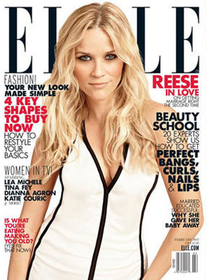 Elle, February 2012, Reese Witherspoon