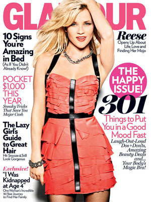 Glamour, January 2011 - Reese Witherspoon