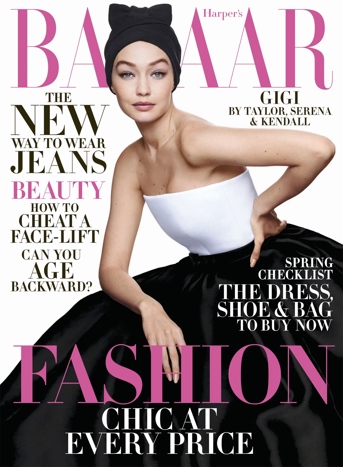 Harper's Bazaar April 2020 Gigi Hadid