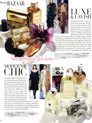Chantecaille Le Wild Perfume editorial Bazaar Find the Perfect Scent