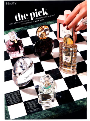 Bvlgari Goldea The Roman Night Perfume editorial InStyle Beauty