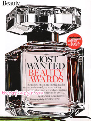 Most Wanted Beauty Awards - Marie Claire October 2015
