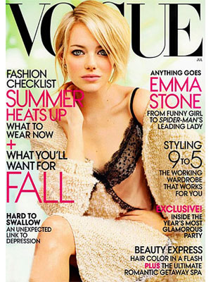 Vogue, July 2012, Emma Stone