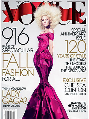 Vogue, September 2012, Lady Gaga