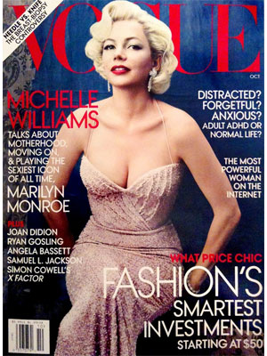 Vogue, October 2011, Michelle Williams