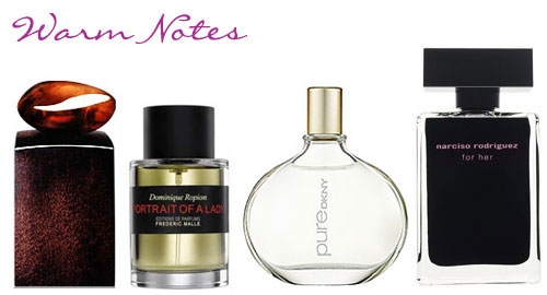 Warm Notes in Fragrance Perfumes