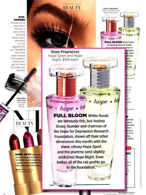 Hope Fragrances Perfume Harper's Bazaar editorial
