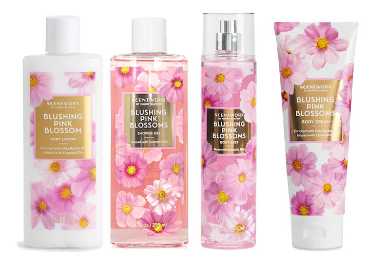ScentWorx Blushing Pink Blossom New Bath & Body Fragrances