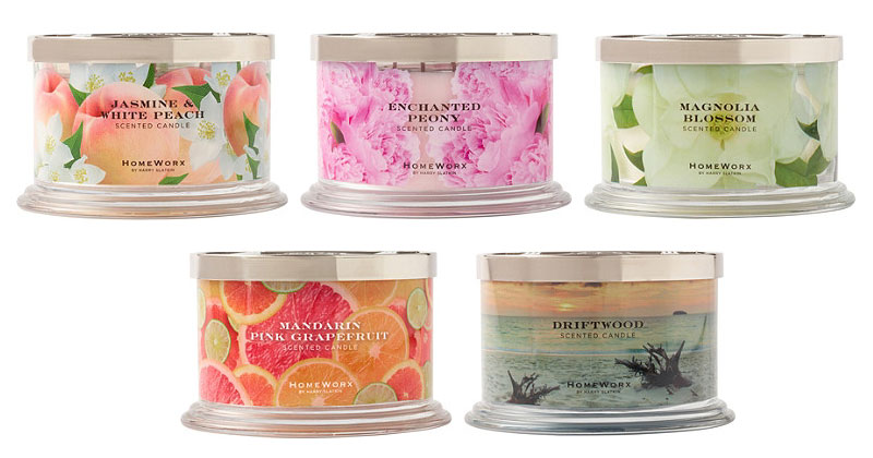 HomeWorx New Spring Candle Collection