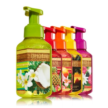 Bath & Body Works Brazil Collection Hand Soaps