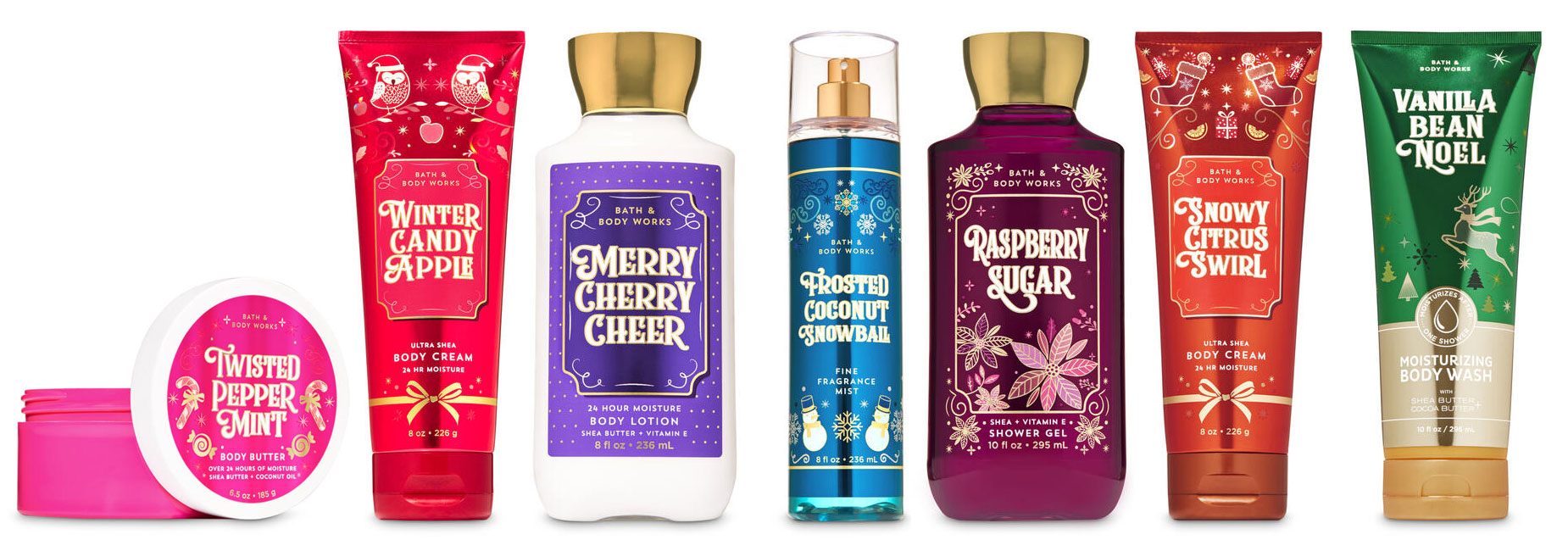 Bath & Body Works Christmas Fragrances collection - The Perfume Girl