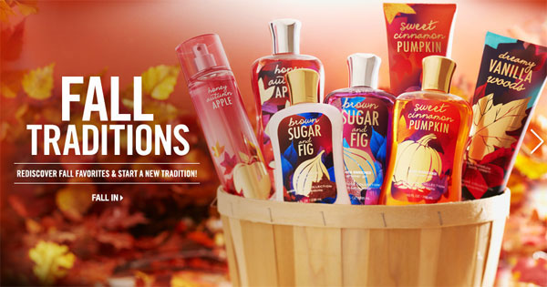 Bath & Body Works Fall Traditions Collection