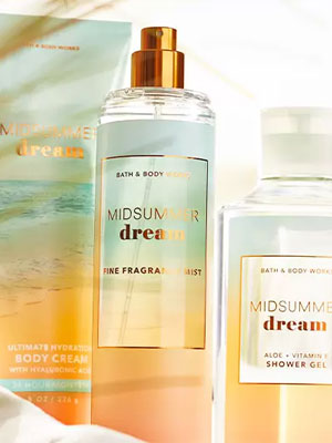 Bath & Body Works Midsummer Dream collection 2021