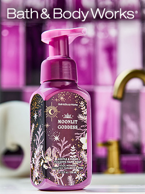Bath & Body Works Moonlit Goddess fragrances 2025 ad