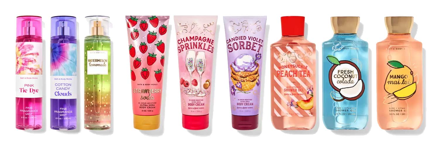 Bath & Body Works Summer Scents 2021 Collection