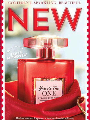 Bath & Body Works You're the One perfume ad