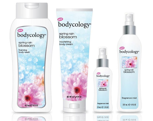 Bodycology Spring Rain Blossom body fragrance collection
