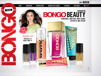 Bongo Beauty Collection website