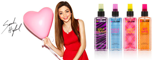 Sarah Hyland for Heart Calgon Fragrance Collection