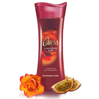 Caress Passionate Spell bath and body fragrances