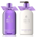 Molton Brown Exquisite Vanilla and Violet Flower bath and body collection