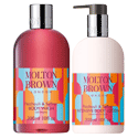 Molton Brown Patchouli and Saffron bath and body collection