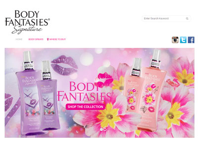 Body Fantasies Sweet Primrose Kiss website