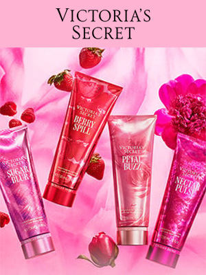 Victoria's Secret Summer Fragrance scented lotion ad 2023