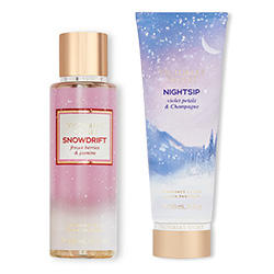 Victoria's Secret Holiday fragrance mist and body lotion