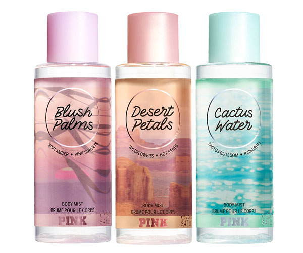 PINK Desert Oasis Fragrance Collection