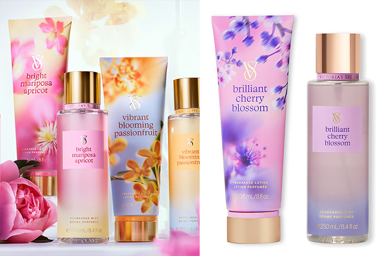 Victoria's Secret Vivid Blooms Fragrances fragrance collection