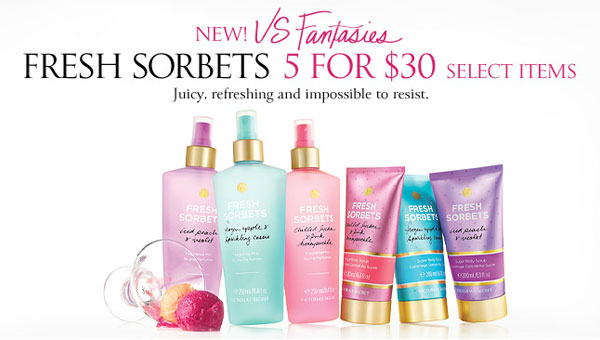 Victoria's Secret VS Fantasies Fresh Sorbets VS Fantasies Fresh Sorbets Collection